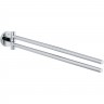 Держатель для полотенца GROHE ESSENTIALS двойной, хром () 40371001