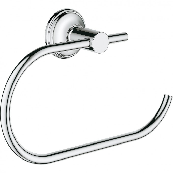 Держатель для туалетной бумаги GROHE ESSENTIALS AUTHENTIC, без крышки, хром () 40657001