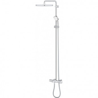 Душевая система GROHE TEMPESTA COSMOPOLITAN 250 CUBE с термостатом для ванны Душевая система GROHE TEMPESTA COSMOPOLITAN 250 CUBE с термостатом для ванны