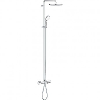 Душевая система GROHE TEMPESTA COSMOPOLITAN 250 с термостатом для ванны, настенный монтаж Душевая система GROHE TEMPESTA COSMOPOLITAN 250 с термостатом для ванны, настенный монтаж