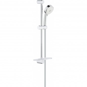 Душевой гарнитур GROHE NEW TEMPESTA COSMOPOLITAN 100 с полочкой, 600 мм, 9,5 л/мин, хром (27577002)