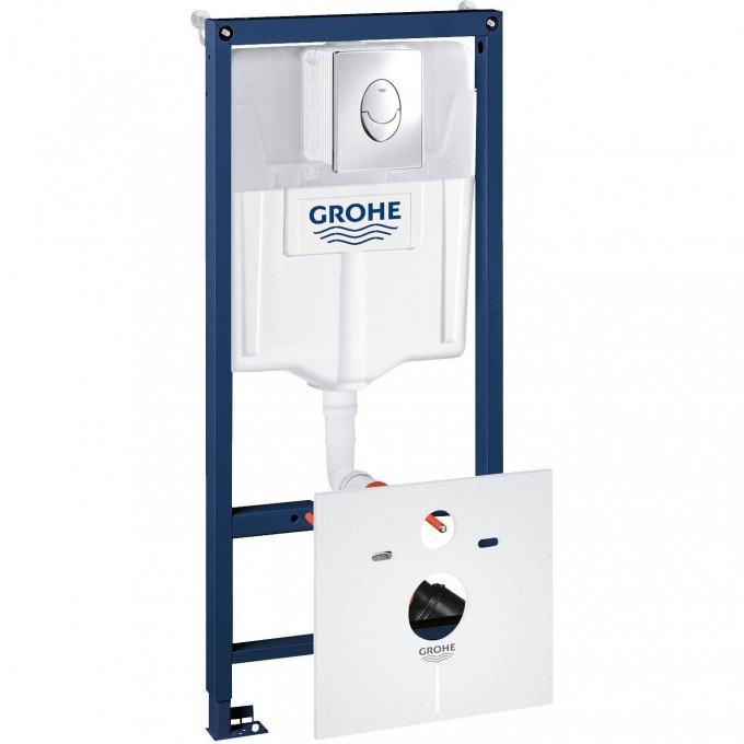 Инсталляция для подвесного унитаза 4 в 1 GROHE RAPID SL 38750001