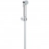 Набор для гигиенического душа GROHE TEMPESTA-F (гигиенический душ, настенный держатель, шланг 1500 мм), хром 26353000