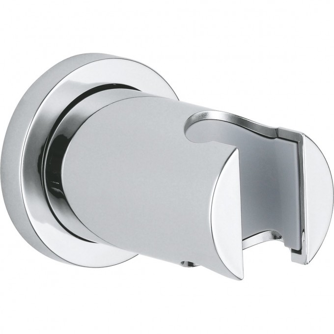 Настенный держатель для ручного душа GROHE RAINSHOWER с круглой розеткой, хром 27074000