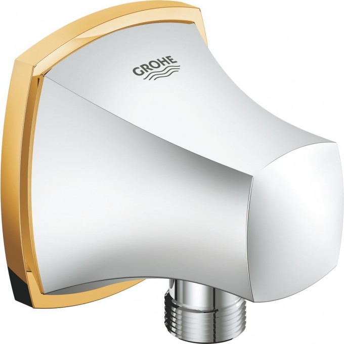 Подключение для душевого шланга GROHE GRANDERA, хром/золото 27970IG0