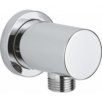 Подключение для душевого шланга GROHE RAINSHOWER с круглой розеткой, хром