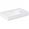 Раковина GROHE Cube Ceramic, подвесная 80 см, альпин-белый 3946900H
