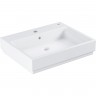 Раковина накладная GROHE CUBE CERAMIC 60 см, альпин-белый 3947700H