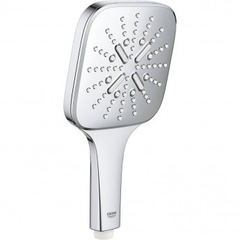 Ручной душ GROHE RAINSHOWER SMARTACTIVE 130 CUBE, 3 вида струй, хром (26582000)