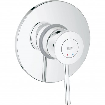 Смеситель для душа GROHE BAUCLASSIC (внешняя и встраиваемая части), хром Смеситель для душа GROHE BAUCLASSIC (внешняя и встраиваемая части), хром