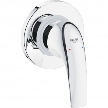 Смеситель для душа GROHE BAUCURVE (внешняя и встраиваемая части), хром Смеситель для душа GROHE BAUCURVE (внешняя и встраиваемая части), хром