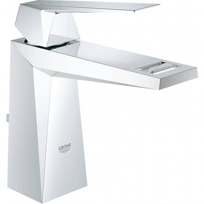 Смеситель для раковины GROHE ALLURE BRILLIANT с донным клапаном, хром 23029000