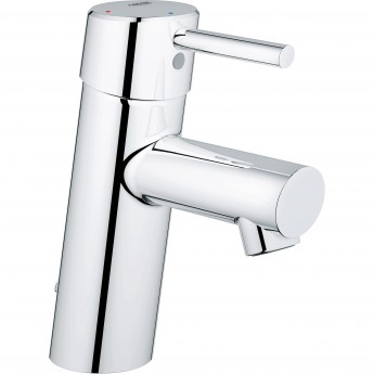 Смеситель для раковины GROHE CONCETTO с цепочкой и энергосберегающим картриджем, хром Смеситель для раковины GROHE CONCETTO с цепочкой и энергосберегающим картриджем, хром