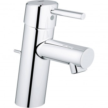 Смеситель для раковины GROHE CONCETTO с донным клапаном и ограничением расхода воды, хром (3220410E) Смеситель для раковины GROHE CONCETTO с донным клапаном и ограничением расхода воды, хром (3220410E)