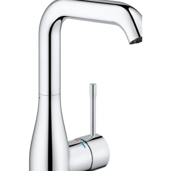 Смеситель для раковины GROHE ESSENCE+ с донным клапаном и высоким изливом, хром