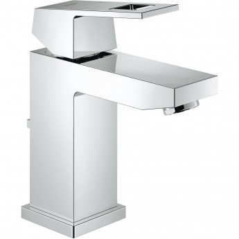 Смеситель для раковины GROHE EUROCUBE с донным клапаном и ограничением расхода воды, хром (2312700E) Смеситель для раковины GROHE EUROCUBE с донным клапаном и ограничением расхода воды, хром (2312700E)