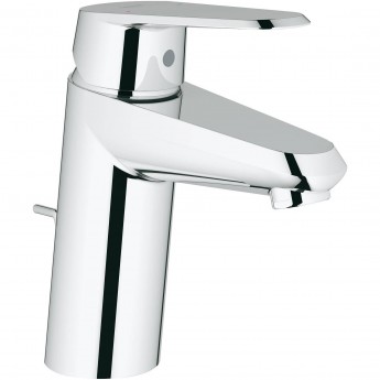 Смеситель для раковины GROHE EURODISC COSMOPOLITAN с донным клапаном и низким изливом, хром