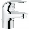 Смеситель для раковины GROHE EUROECO с донным клапаном, хром 23262000
