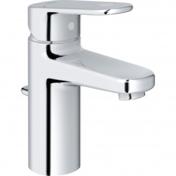 Смеситель для раковины GROHE EUROPLUS с донным клапаном, хром Смеситель для раковины GROHE EUROPLUS с донным клапаном, хром