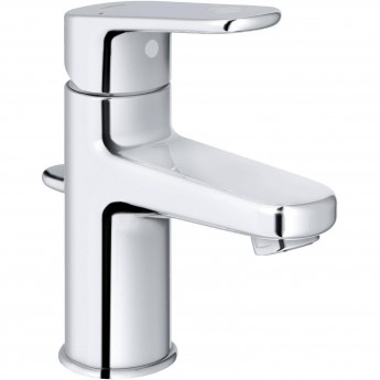 Смеситель для раковины GROHE EUROPLUS с донным клапаном, уменьшенный, хром Смеситель для раковины GROHE EUROPLUS с донным клапаном, уменьшенный, хром