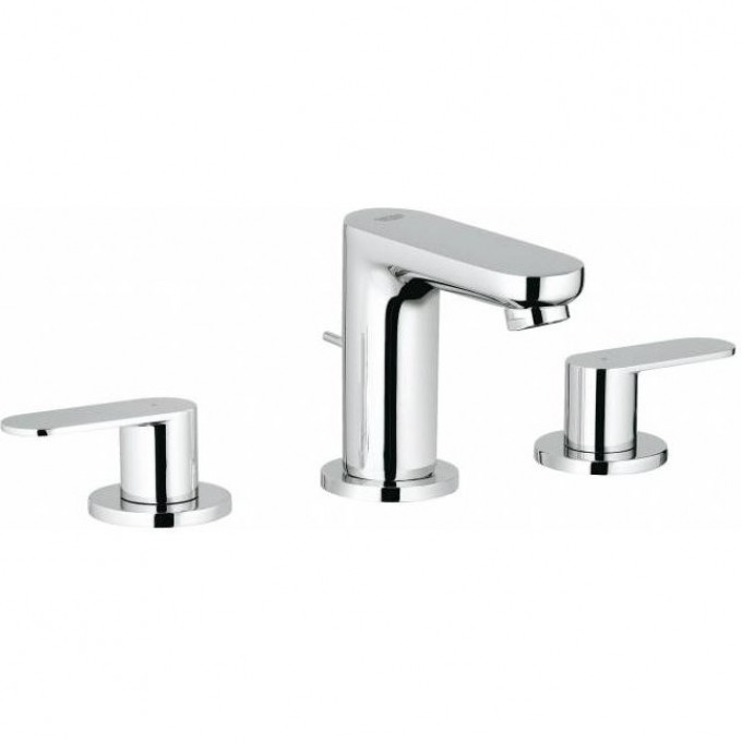Смеситель для раковины GROHE EUROSMART COSMOPOLITAN на 3 отверстия с донным клапаном, хром 20187000