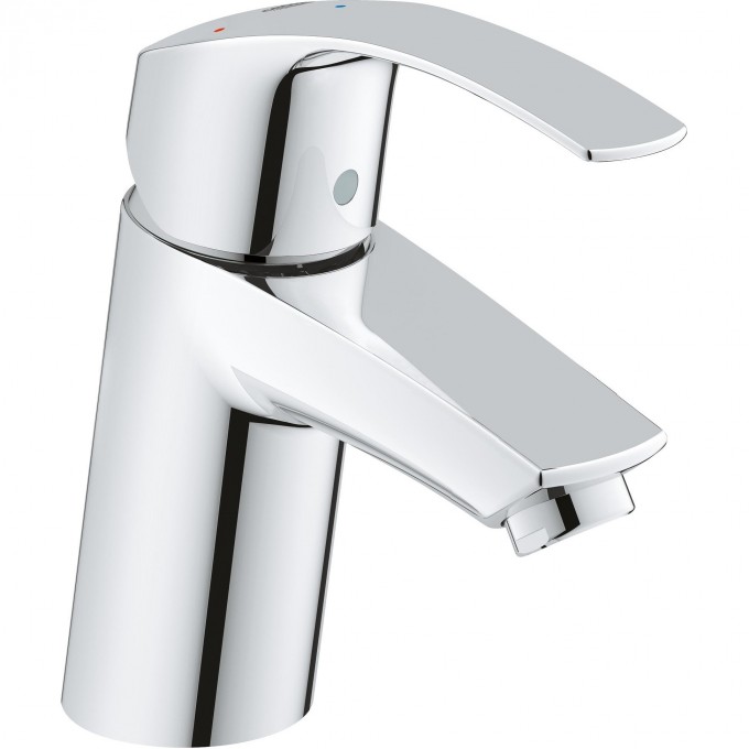 Смеситель для раковины GROHE EUROSMART NEW с энергосберегающим картриджем, S-size, хром 32154002