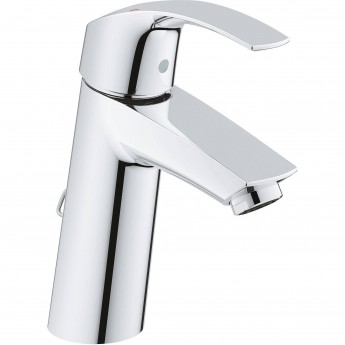 Смеситель для раковины GROHE EUROSMART с цепочкой и средним изливом, хром Смеситель для раковины GROHE EUROSMART с цепочкой и средним изливом, хром