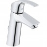 Смеситель для раковины GROHE EUROSMART с цепочкой и средним изливом, хром 23323001