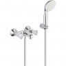 Смеситель для ванны GROHE COSTA L с душевым гарнитуром, хром 2546010A
