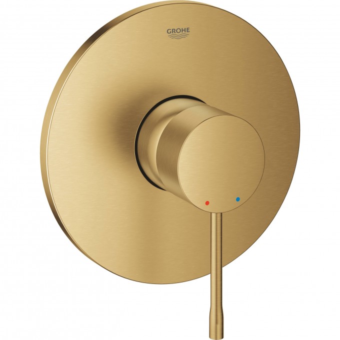 Смеситель однорычажный для душа GROHE ESSENCE, круглая розетка, холодный рассвет матовый 24057GN1