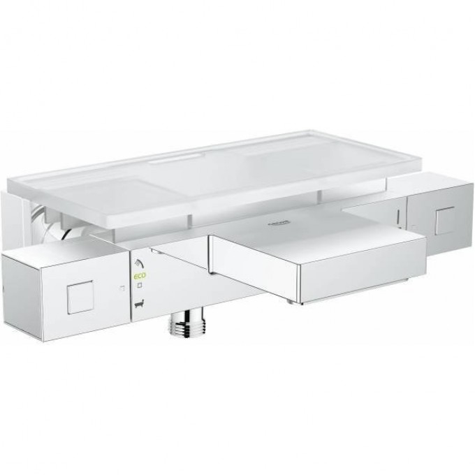 Термостатический смеситель для ванны GROHE GROHTHERM CUBE с полочкой, хром 34502000