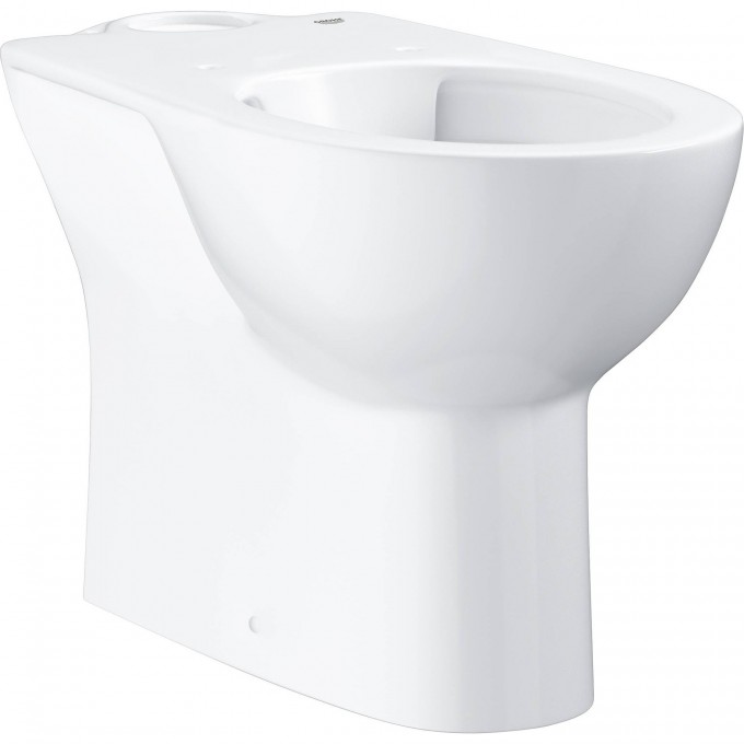 Унитаз напольный безободковый GROHE BAU CERAMIC, вертикальный выпуск (без бачка и сиденья), альпин-белый 39429000