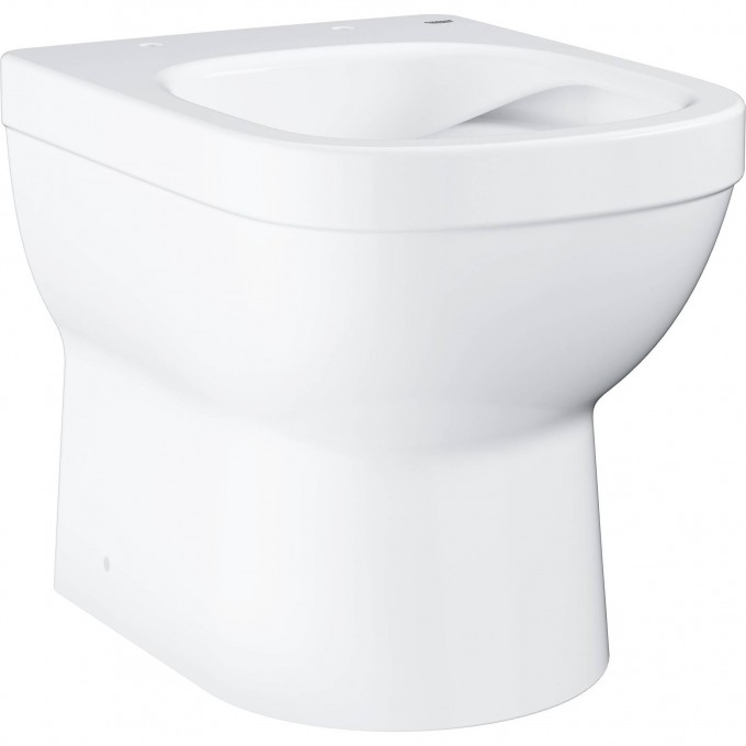 Унитаз напольный приставной безободковый компактный GROHE EURO CERAMIC (без сиденья), альпин-белый () 39329000