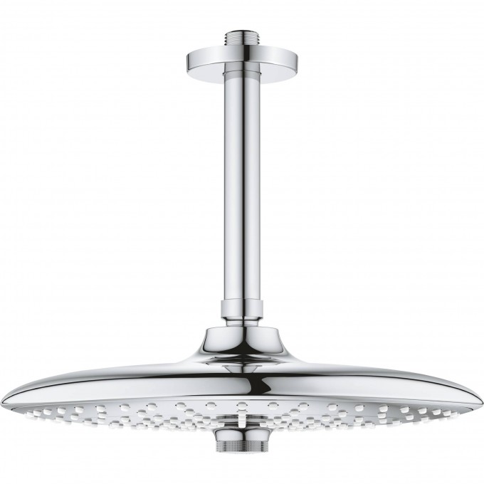 Верхний душ GROHE EUPHORIA 260 SMARTCONTROL с потолочным душевым кронштейном 142 мм, расход 9.5 л/мин, хром () 26461000