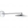 Верхний душ GROHE Rainshower 360 MONO с душевым кронштейном, 360 x 220 мм, хром 26450000