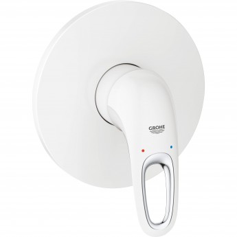 Внешняя часть смесителя для душа GROHE EUROSTYLE 2015 Solid, белая луна