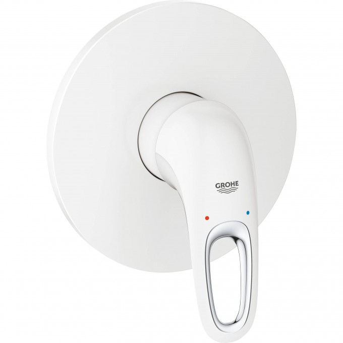 Внешняя часть смесителя для душа GROHE EUROSTYLE 2015 Solid, белая луна 24048LS3