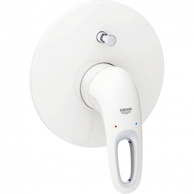 Внешняя часть смесителя для ванны GROHE EUROSTYLE NEW, белая луна 19506LS3
